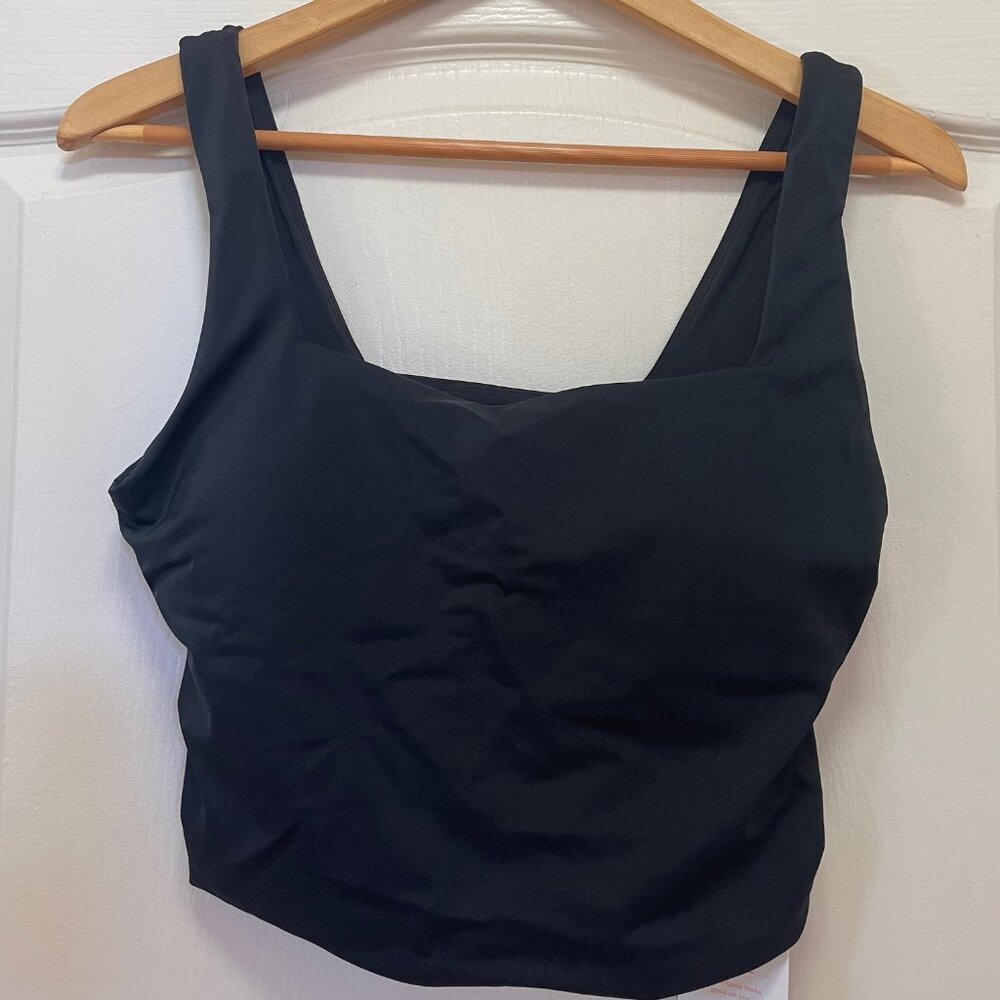 NWT ANDIE SWIM SIREN BLACK CROP TANK TOP